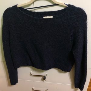 Cotton On Cropped Fuzzy Sweater